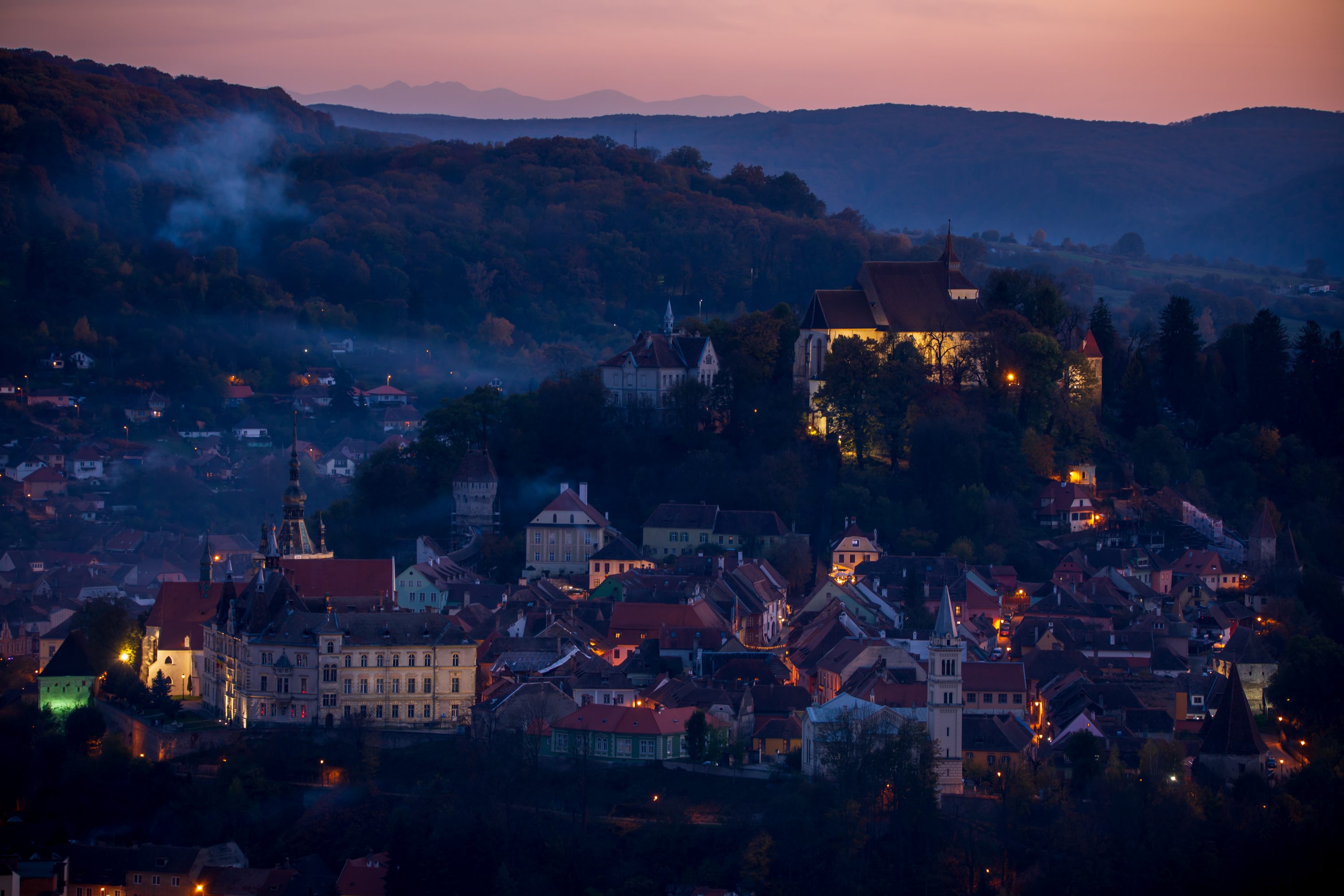 arijit-sarkar-sighisoara-romania-sunset