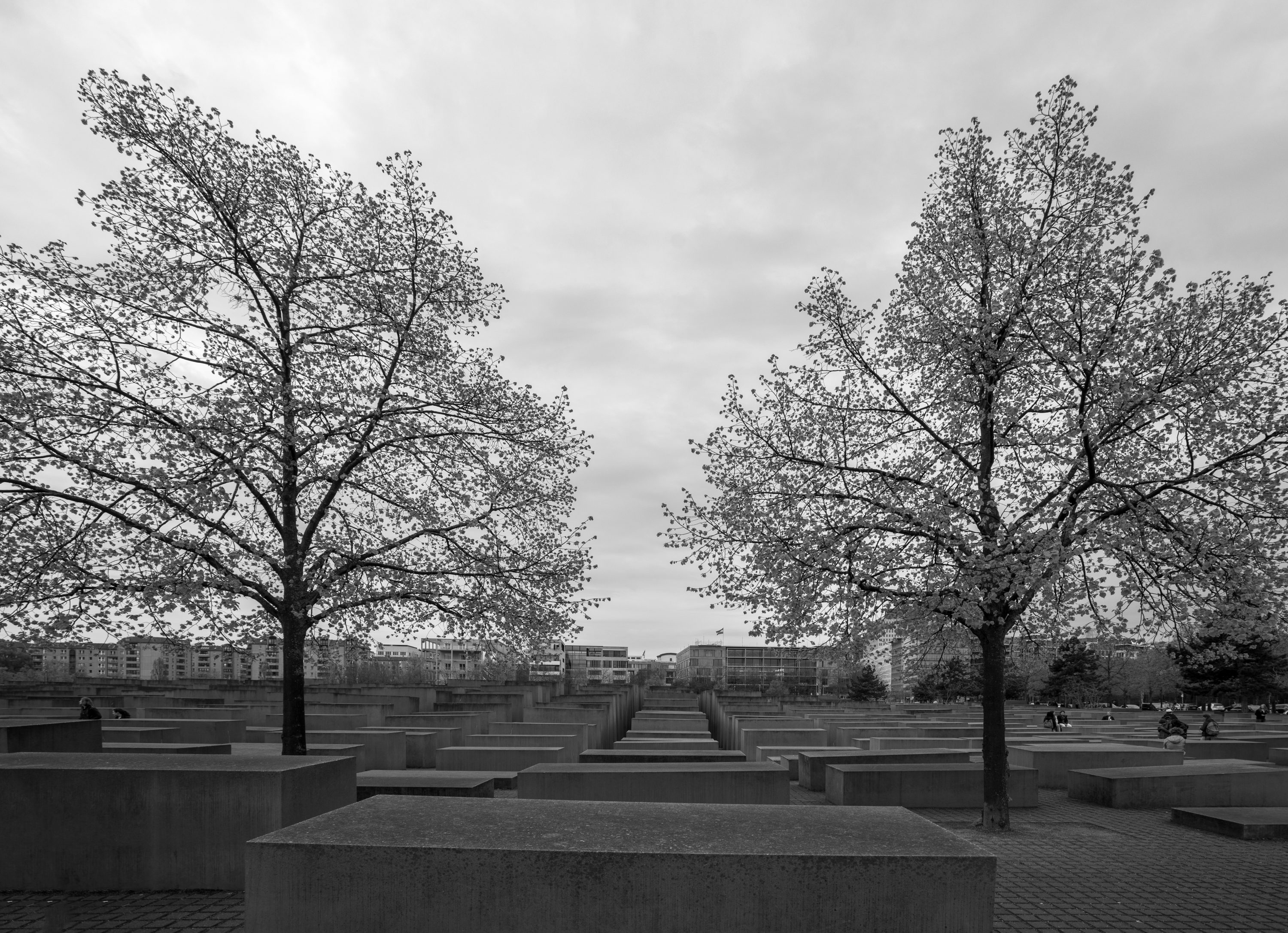 berlins jewish memorial from outside