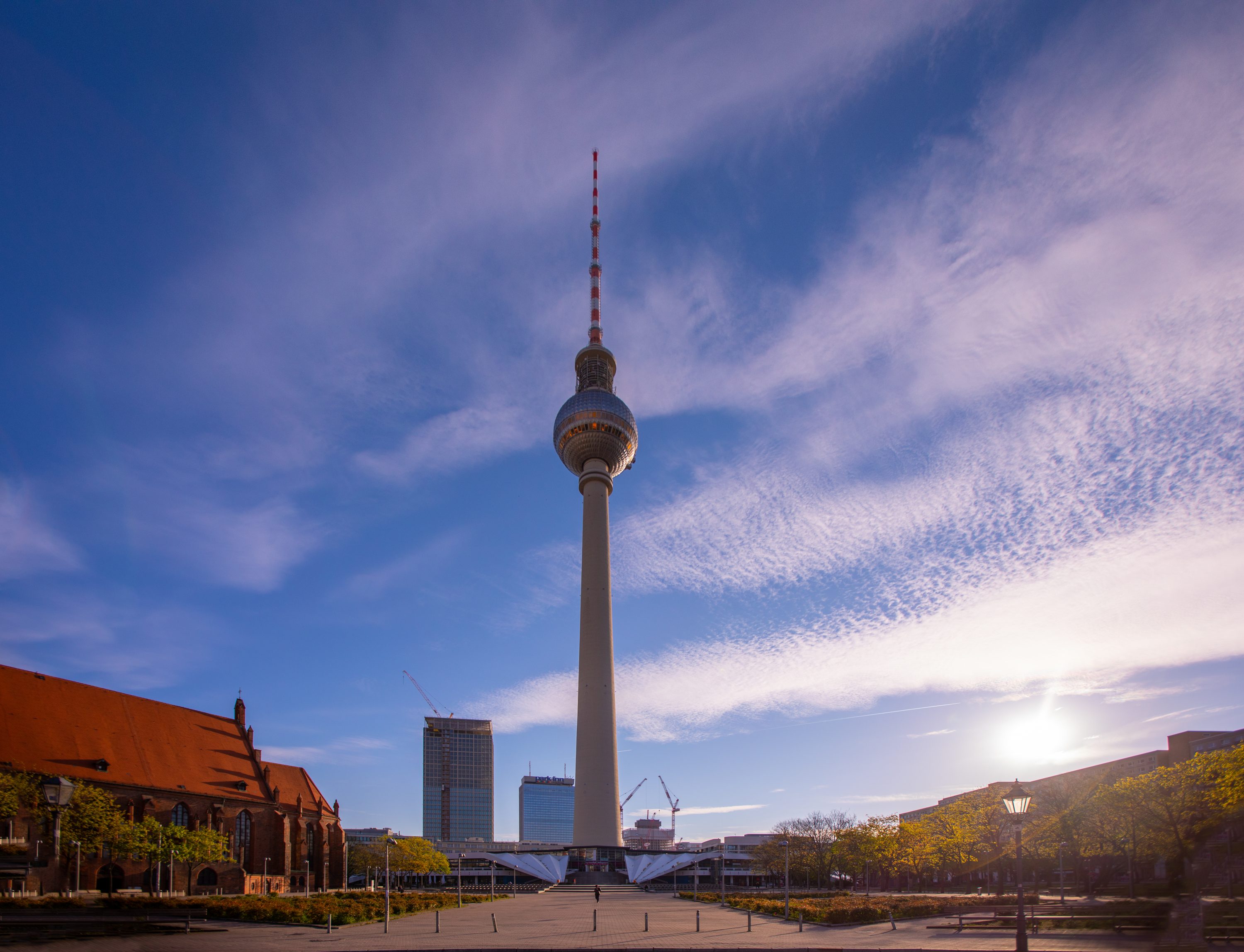 Berlins famous TV Tower
